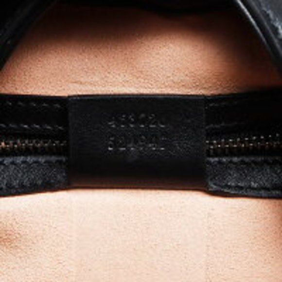 GUCCI Embroidery HOBO Dionysus Dog Shoulder Bag Black - Picture 10 of 12